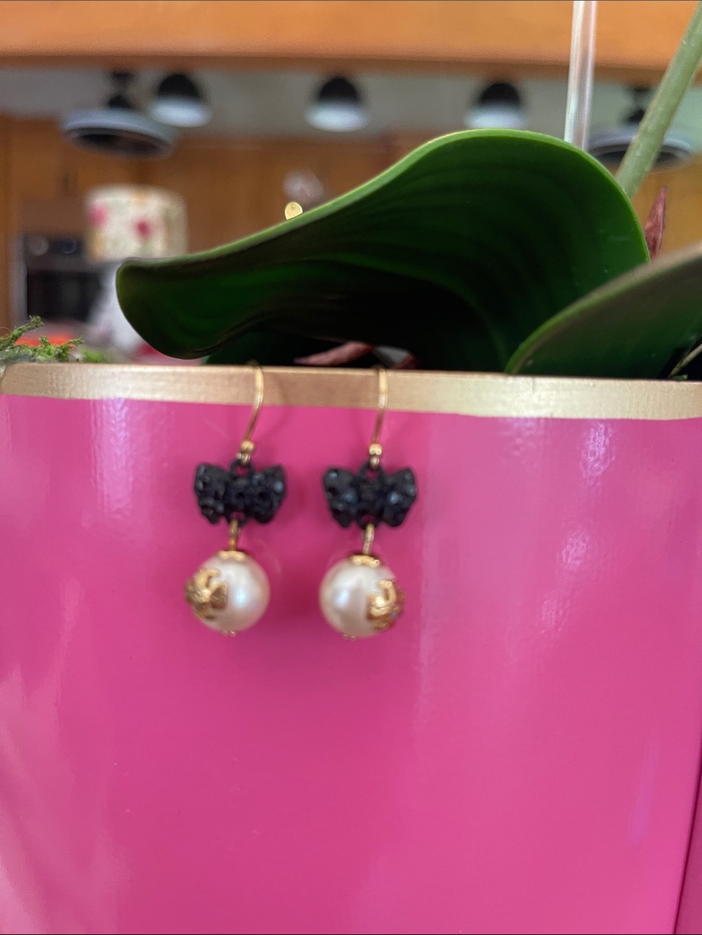 Tory Burch Pearl Drop Earrings